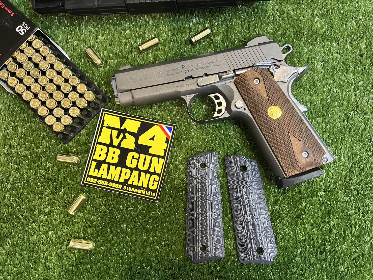 KUZEY M1911 ลาย 100 YEARS ลำกล้อง 4" สโมค