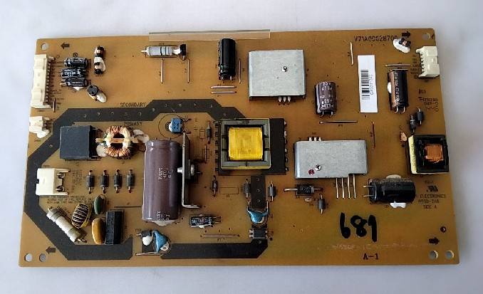 อันที่ 681 TOSHIBA 32P1300VT ซัฟฟลาย V71A00028700 ดีเทสแล้ว