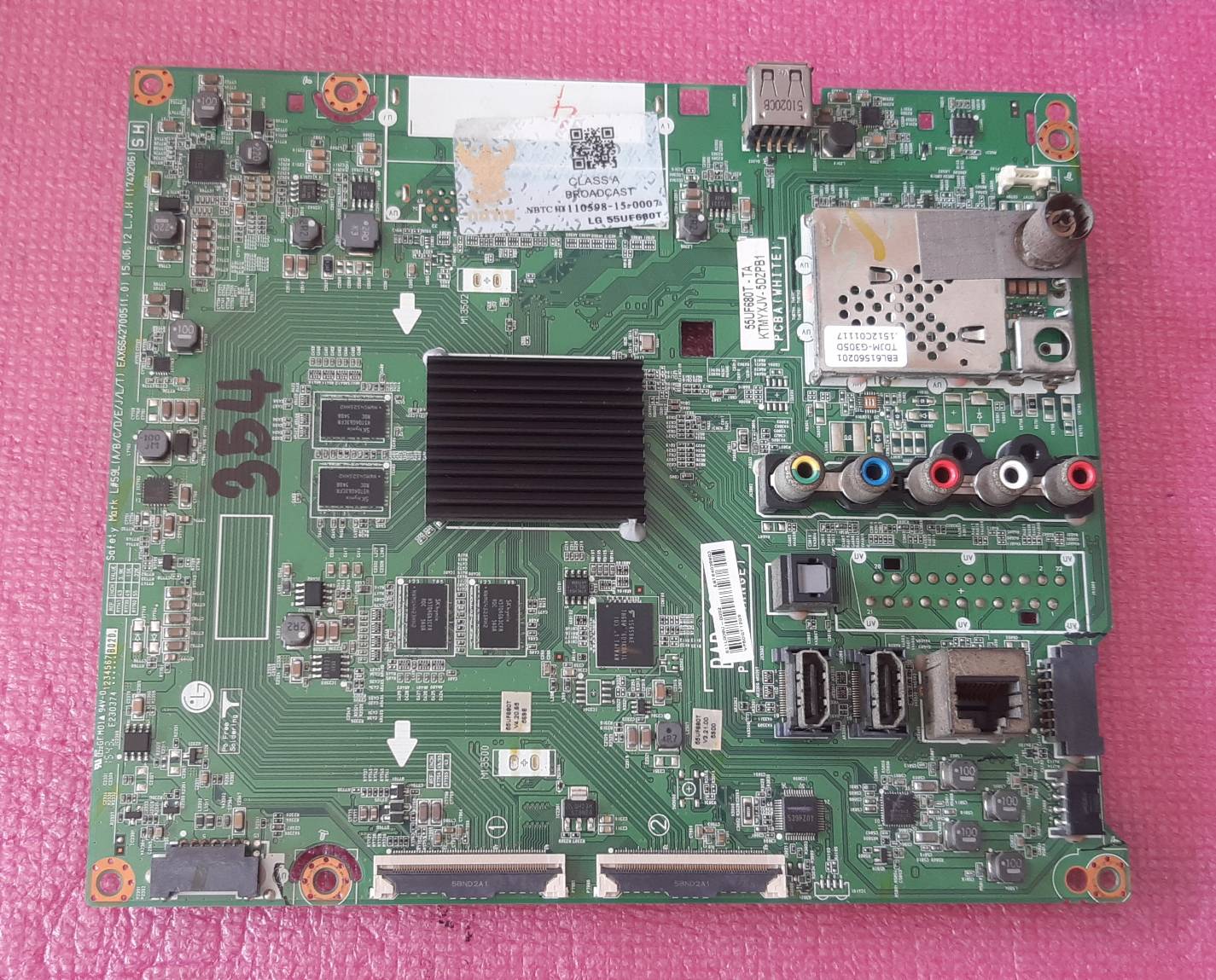 อันที่ 354 LG 55UF680T ซีสเตร็ม EAX66427005 ดีเทสแล้ว