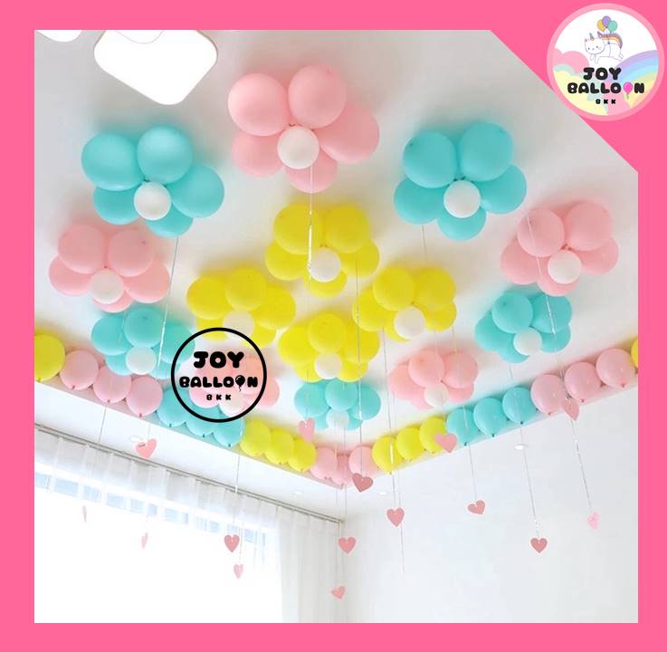 เฟรมดอกไม้ ลูกโป่งดอกไม้ สินค้าทำจากพลาสติก (สินค้าไม่รวมลูกโป่ง) ลูกโป่งดอกไม้ อุปกรณ์ตกแต่ง