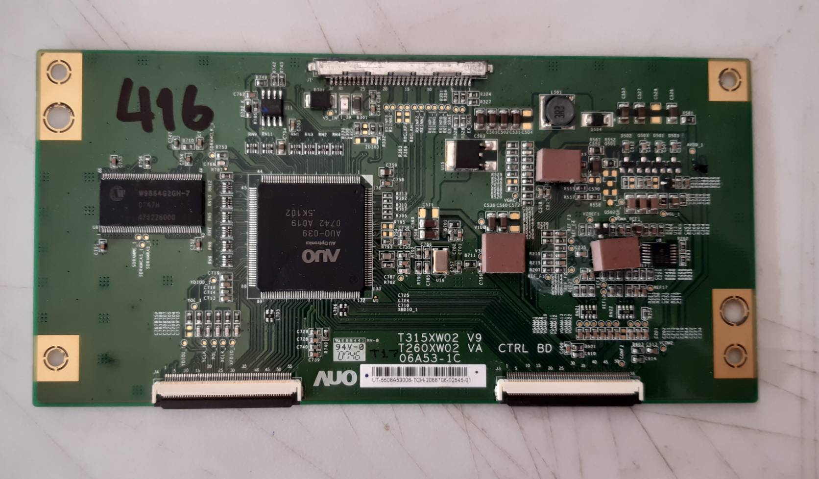 อันที่ 416 JVC LT-32EX18 ทีคอน T315XW02 V9 T260XW02 VA 06A53-1C 30PIN ดีเทสแล้ว