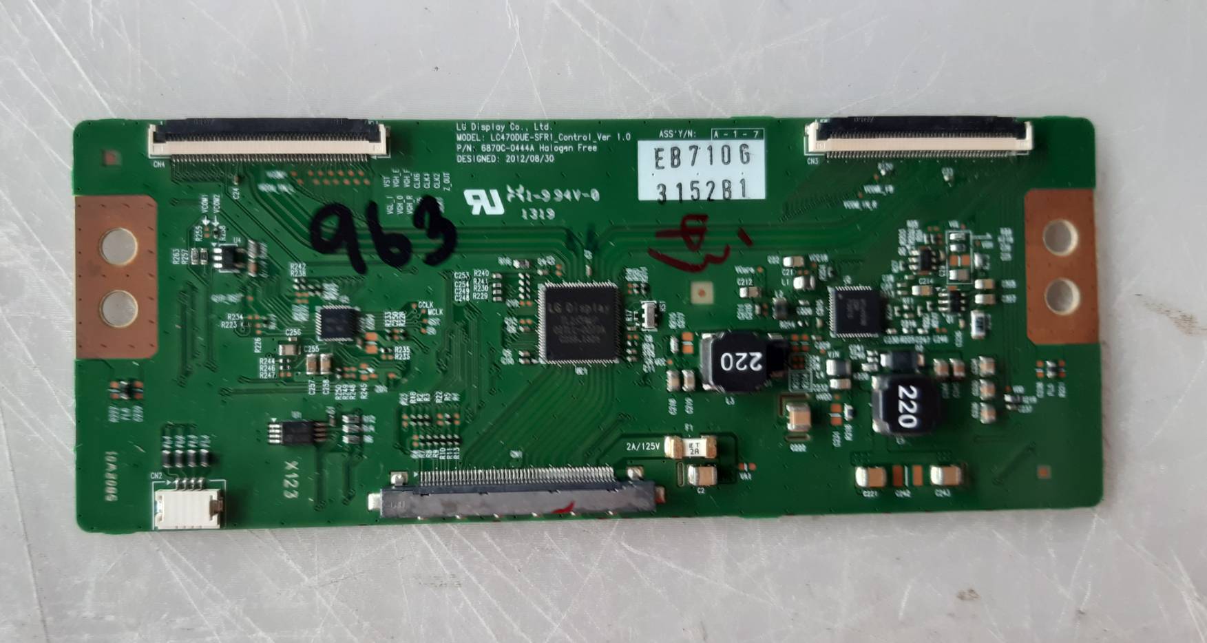 อันที่ 963 LG 47LN5710 ทีคอน 6870C-0444A ดี