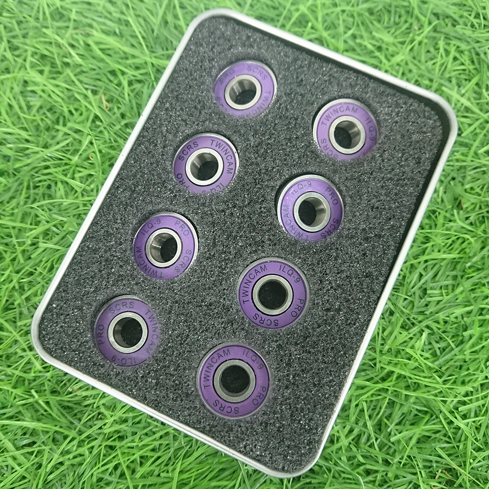 [0318] ลูกปืนล้อ แบริ่งล้อ 608 พร้อมกล่อง 8ชิ้น สเก็ตบอร์ด โรลเลอ อินลายสเก็ต bearing skateboard roller inline