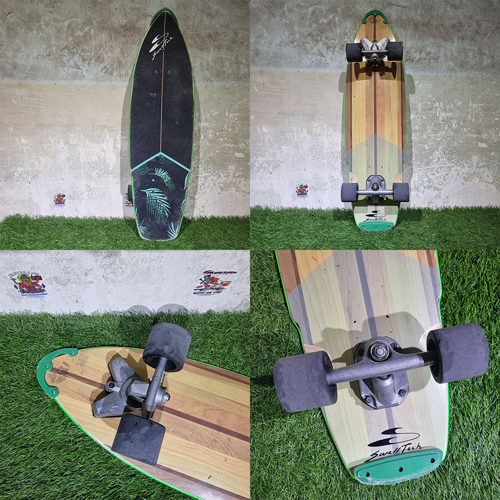 0202 us Swelltech Surfskate มือ1-2 ทรัคหมุน360องศา surf simulator ราคาสุดคุ้ม