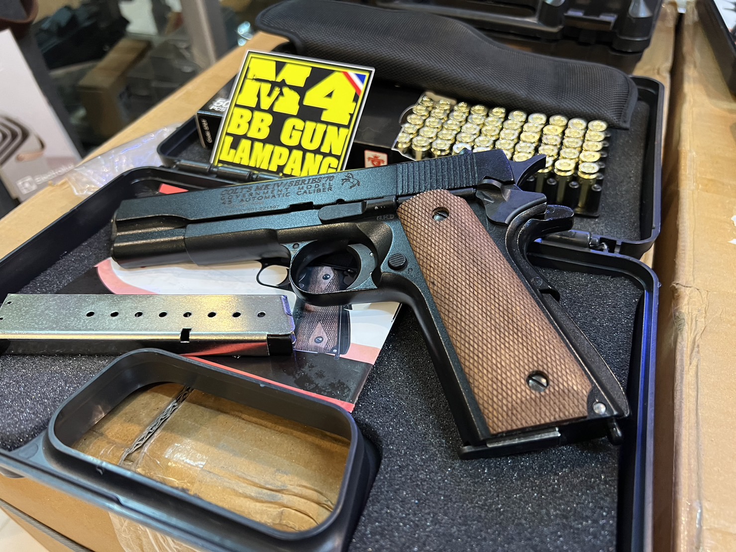 AKSA COLT 1911 ลาย Series 70 สีดำ