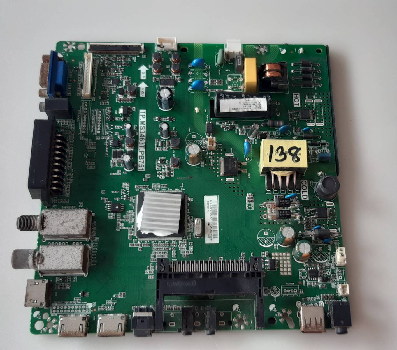 อันที่ 138 Hisense 32D60TSP ซีสเตร็ม TP.MS3463T.PB751 ดีเทสแล้ว