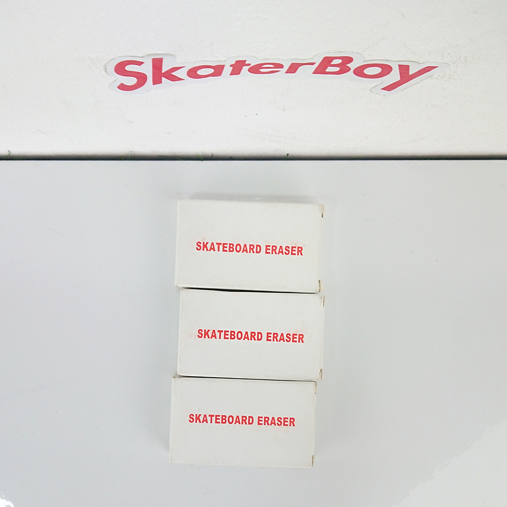 [0320][ลด50%] ยางลบแบบหนา ทำความสะอาด กระดาษทรายสเก็ตบอร์ด 2 ขนาด (มีราคาส่ง) skateboard eraser