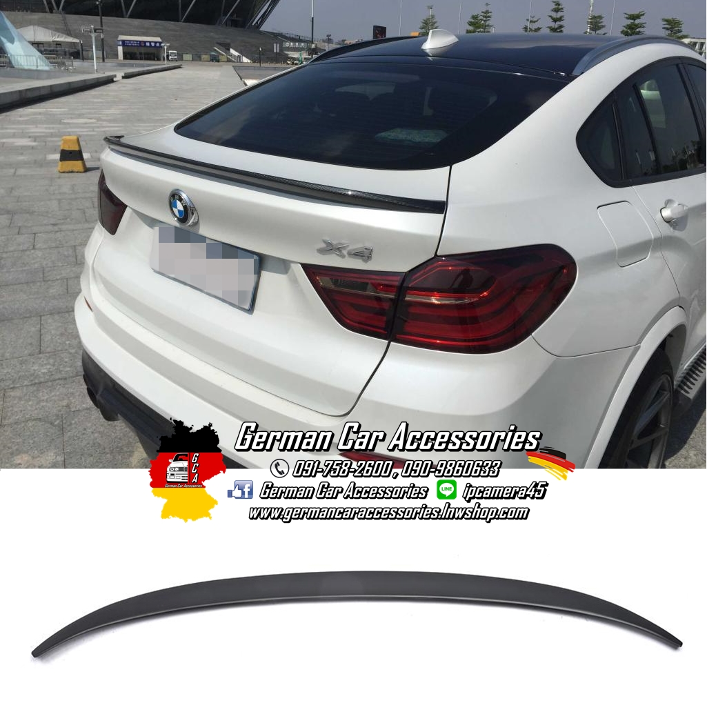 Spoiler Carbon ทรง3D Design BMW X4 F26