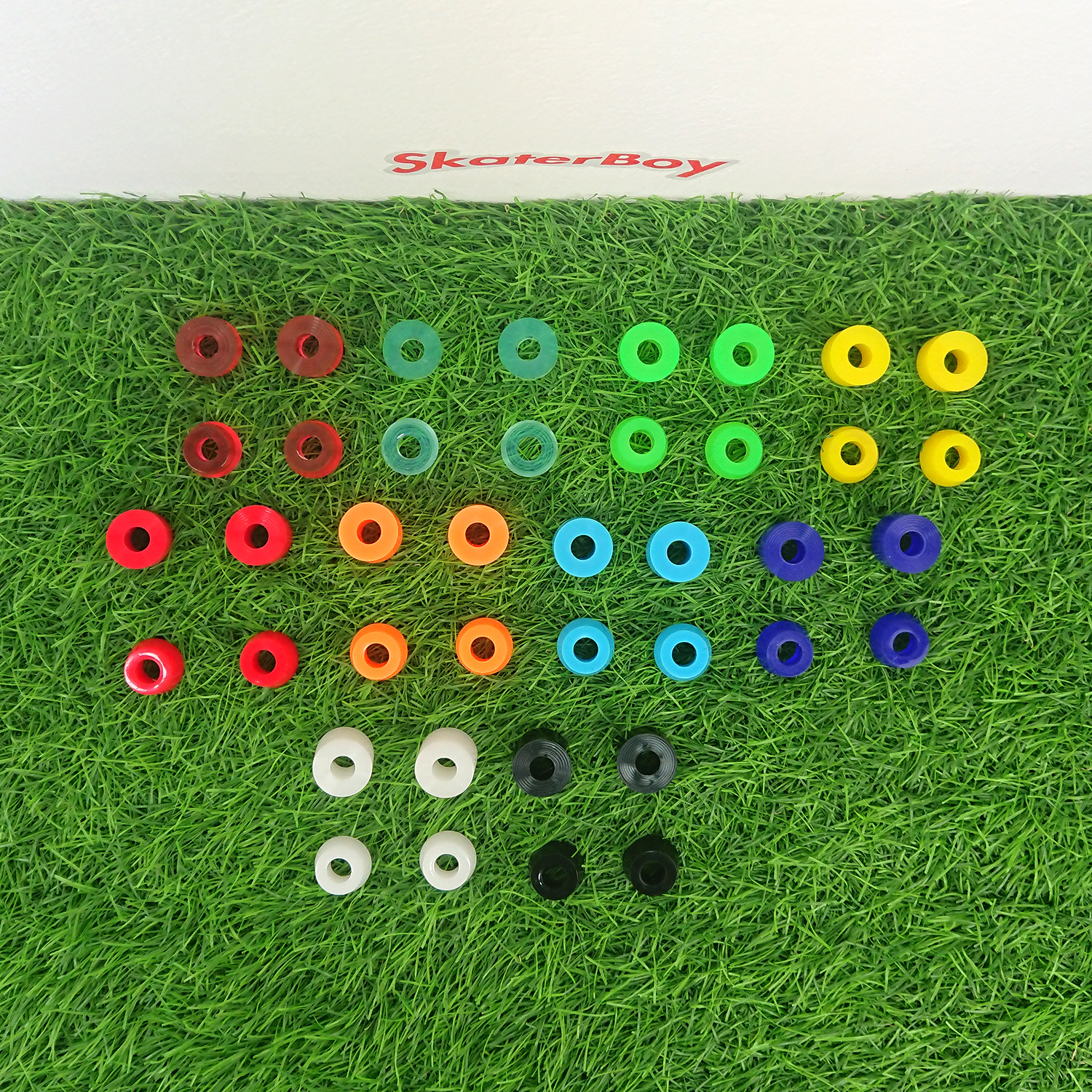 [0312] บูชชิ่ง สเก็ตบอร์ด 92A โคน11มิล บาเรล11 13 15 16มิล ลูกยาง โรลเลอร์สเก็ต roller skateboard bushing