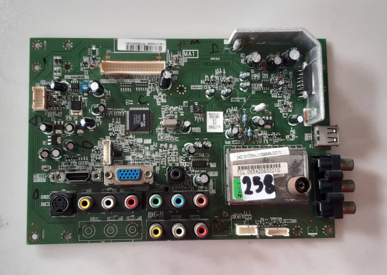 อันที่ 258 TCL L24D10F ซีสเตร็ม MA1 40-MT8223-MAJ2XG ดีเทสแล้ว