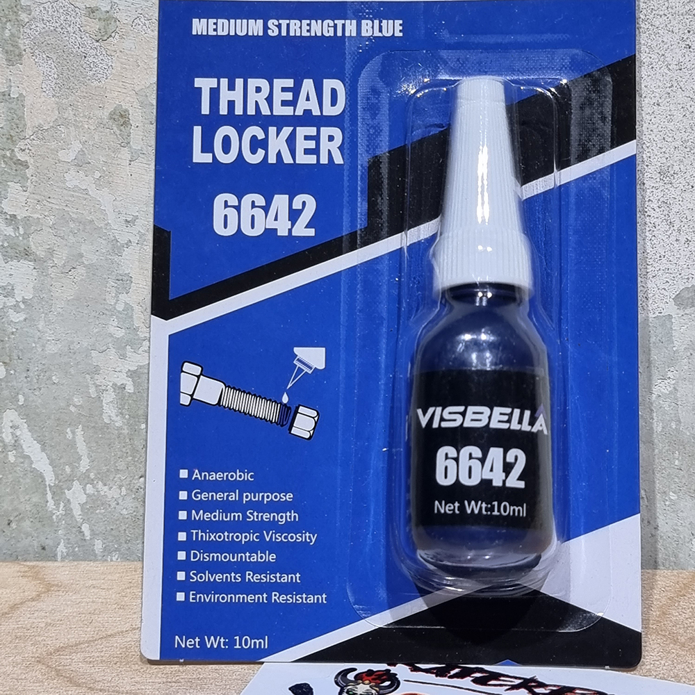 [0320] น้ำยากันคลาย ทาน็อตตัวผู้ก่อนขันน็อตตัวเมีย 2รุ่น แข็งมาก แข็งปานกลาง ล็อคเกลียว thread locked