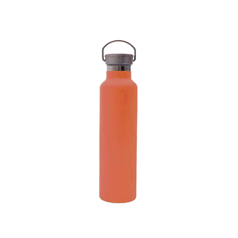 กระบอกน้ำทรงกระสุน มีหูหิ้ว เก็บร้อน เย็น 500 ml.