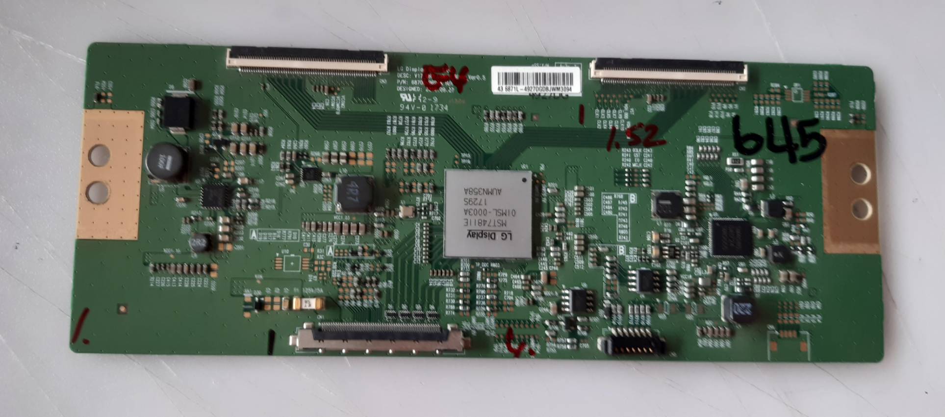 อันที่ 654 Panasonic TH-43EX600T ทีคอน 6870C-0687A ดีเทสแล้ว