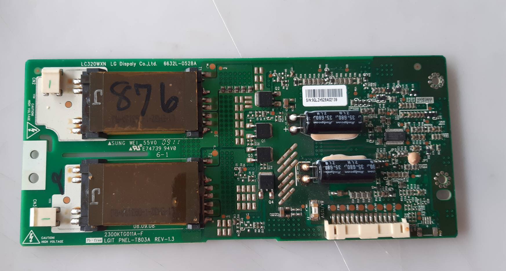 อันที่ 876 LG 32LG30RA อินเวอร์เตอร์ 6632L-0528A ดีเทสแล้ว
