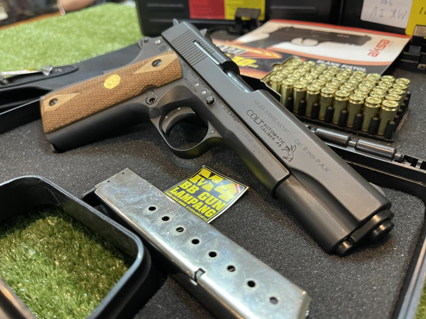 AKSA COLT 1911 ลาย Series 70 สีดำ