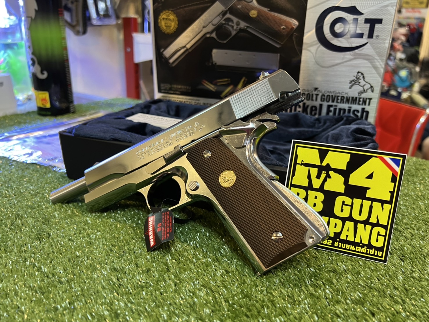Tokyo Marui - Colt Government Series' 70 Nickel Finish