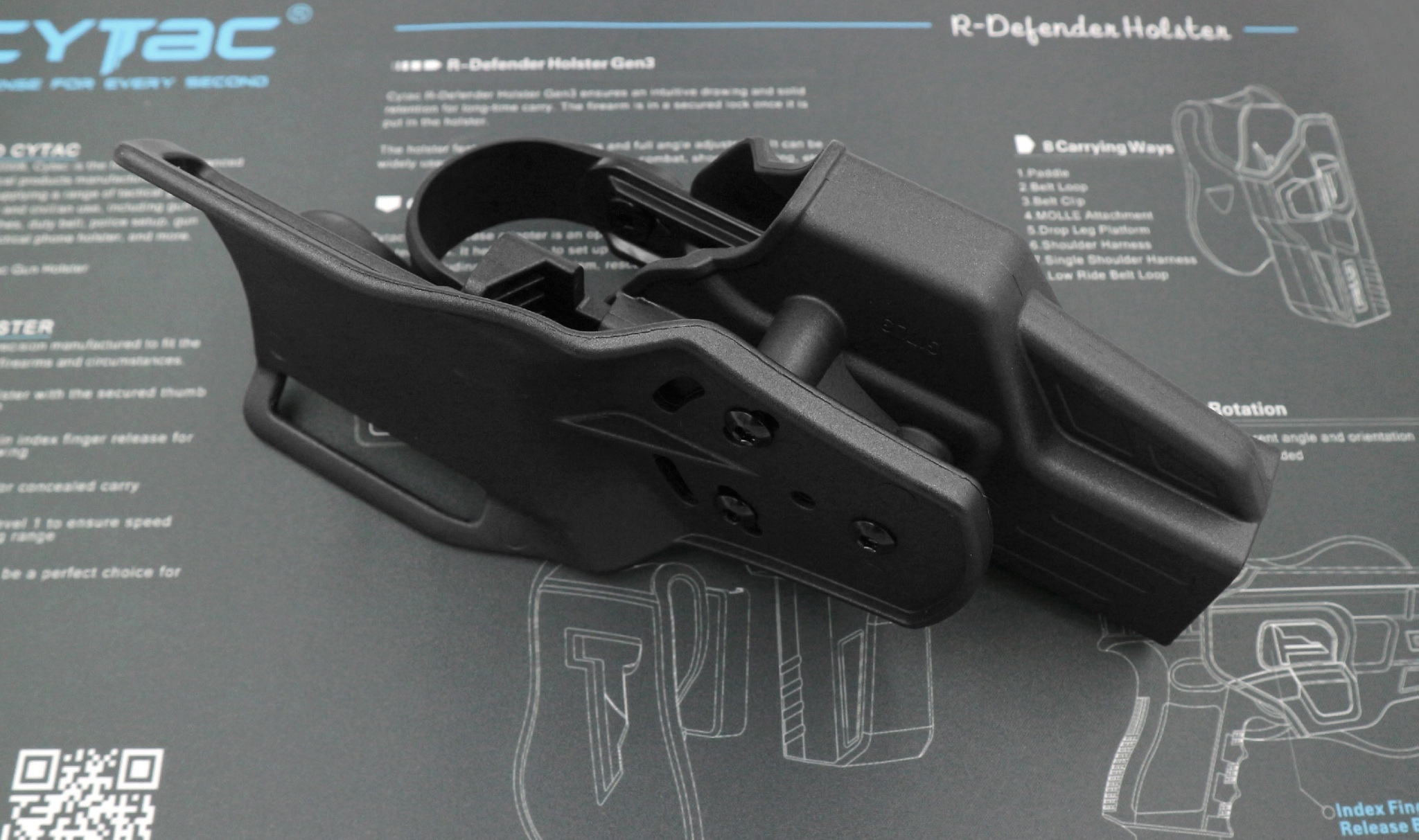 ซองปืน G17 / G19 LEVEL 3 (K01250)