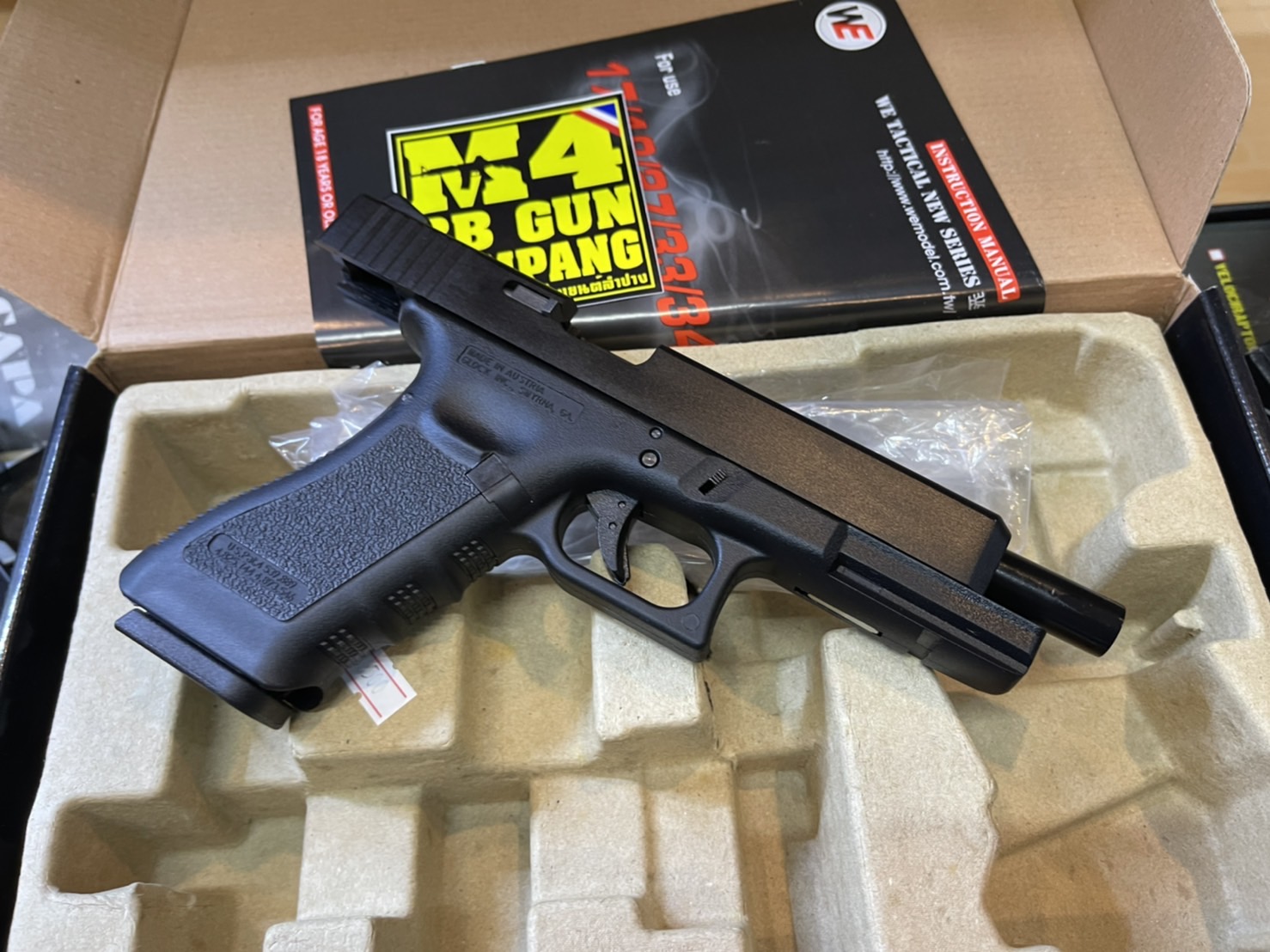 WE - Glock 34 Gen 3 สีดำ