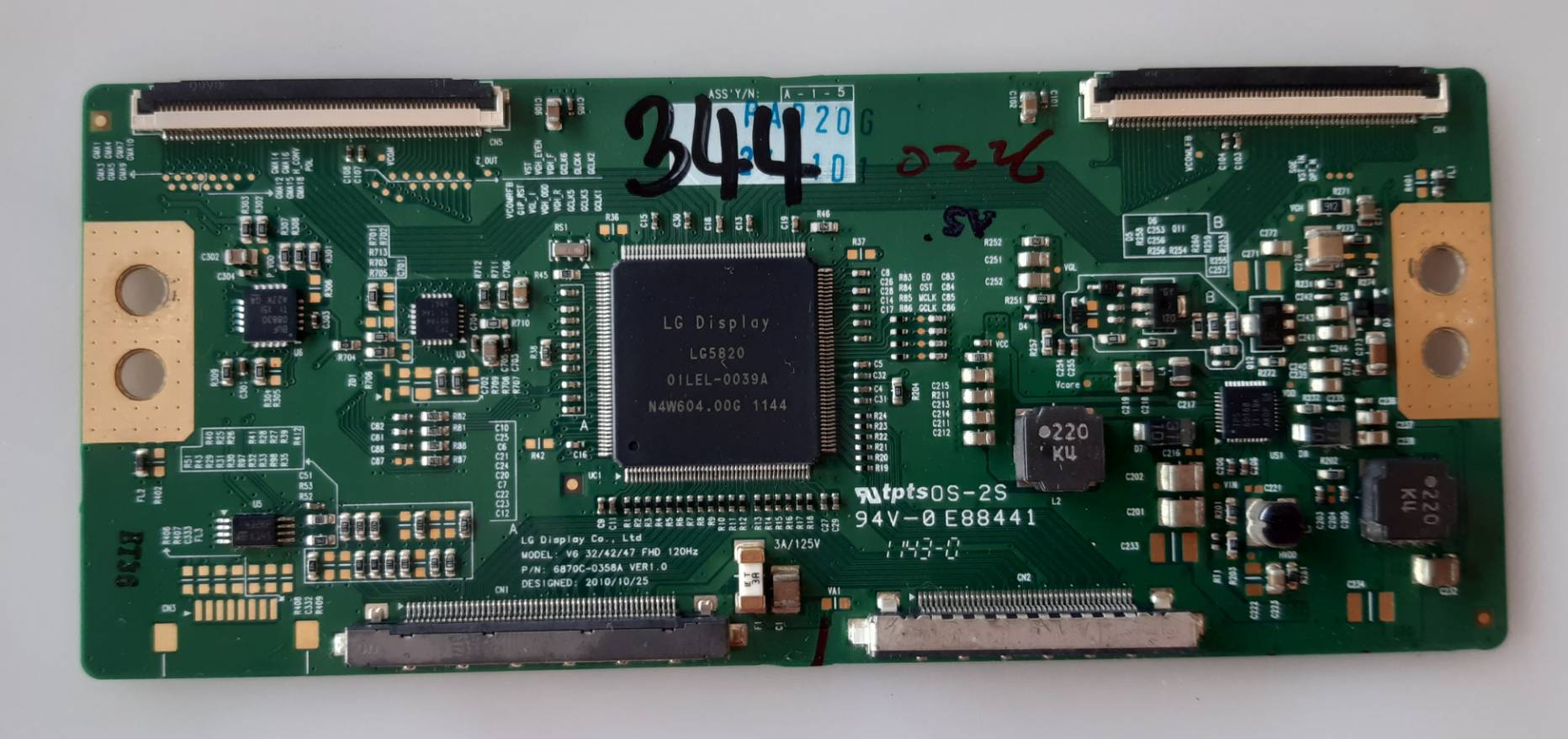 อันที่ 344 LG 47LW5700 ทีคอน 6870-0358A ดีเทสแล้ว