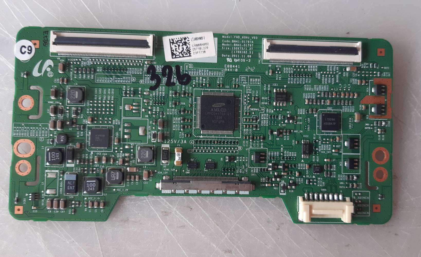 อันที่ 326 Samsung HG46AA690NR ทีคอน BN41-01797A ดีเทสแล้ว