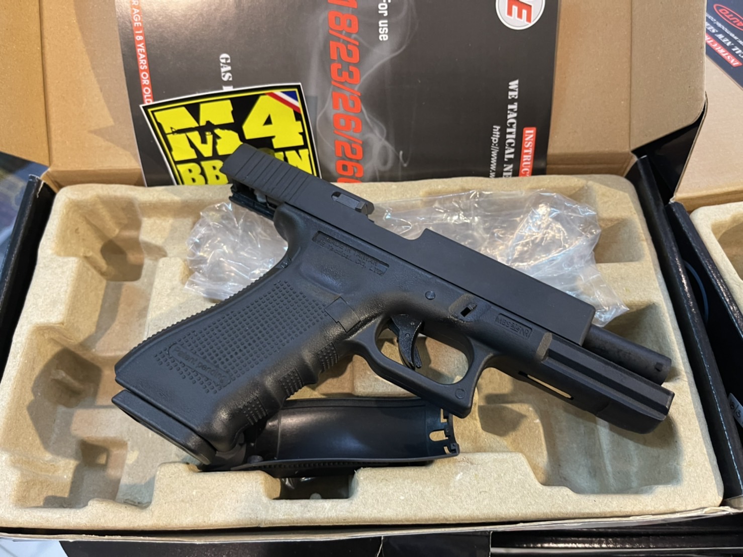 WE Glock18 Gen4 (Full Auto) – สีดำ