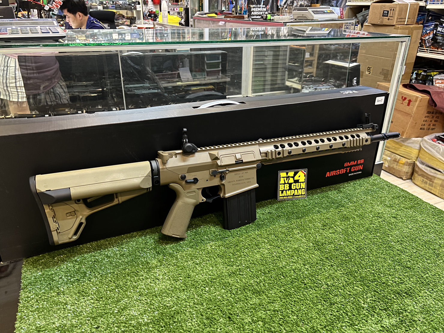 E&C 902-1 S2 : M110 K1 Carbine บอดี้โลหะ Gen 2