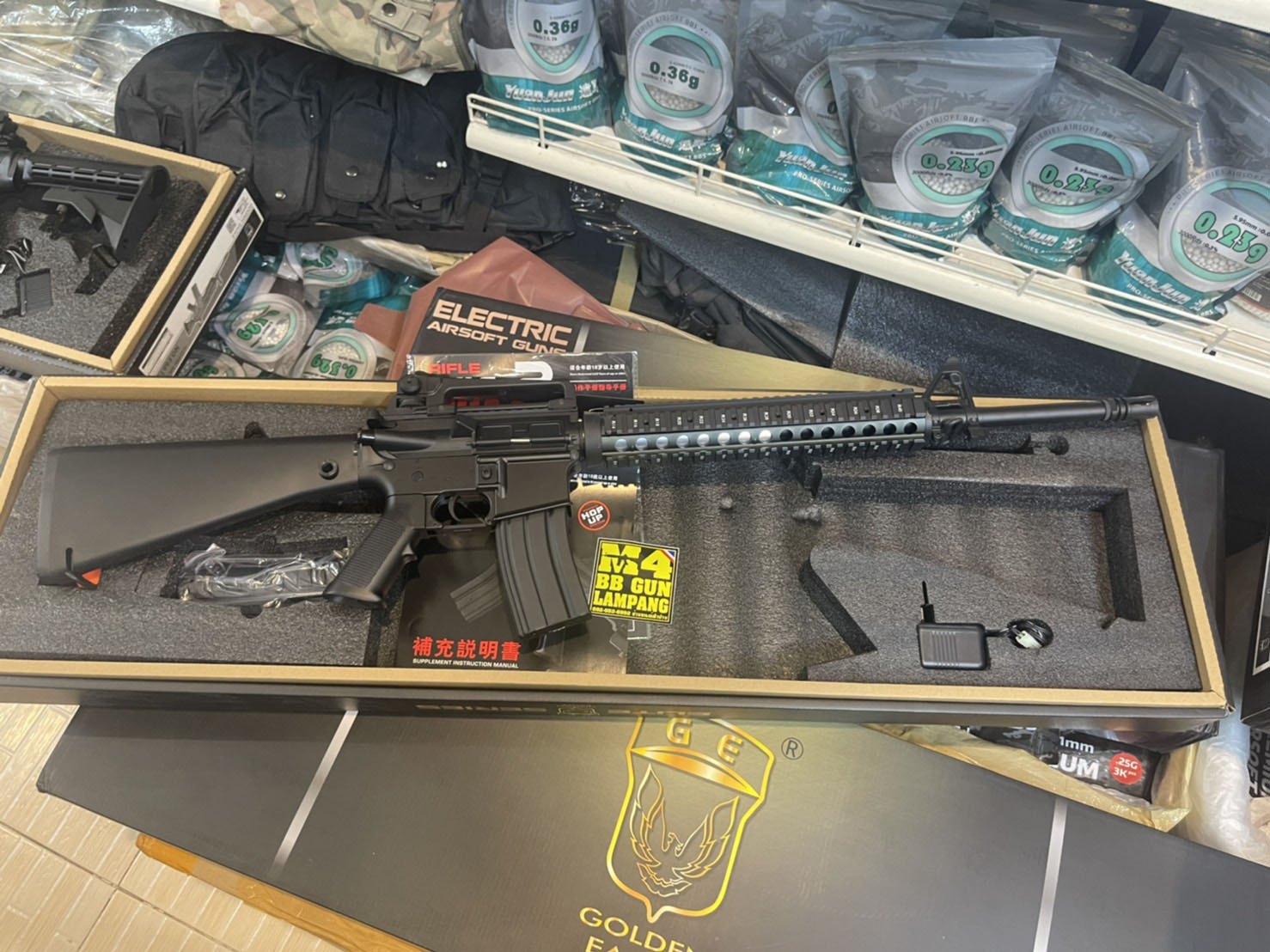 Golden Eagle F6620 M16A4 บอดี้ ABS