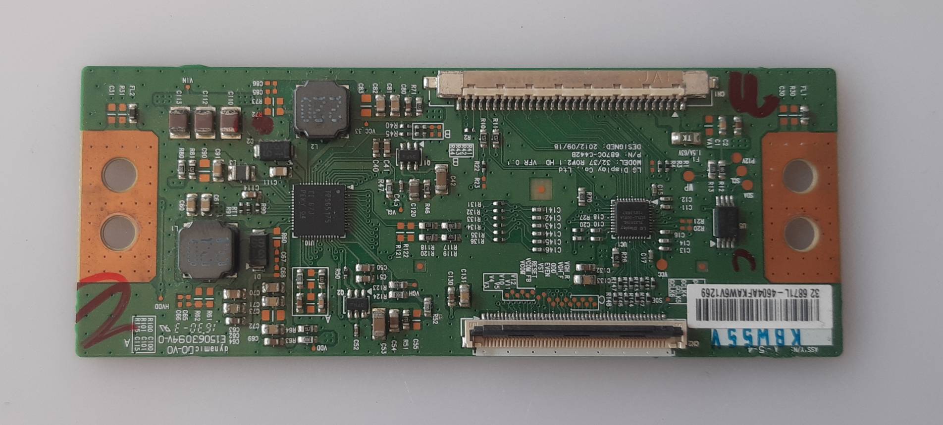 อันที่ 237 Panasonic TH-32DS500T ทีคอน 6870C-0442B ดีเทสแล้ว 30PIN ไฟซ้าย เสียบ
