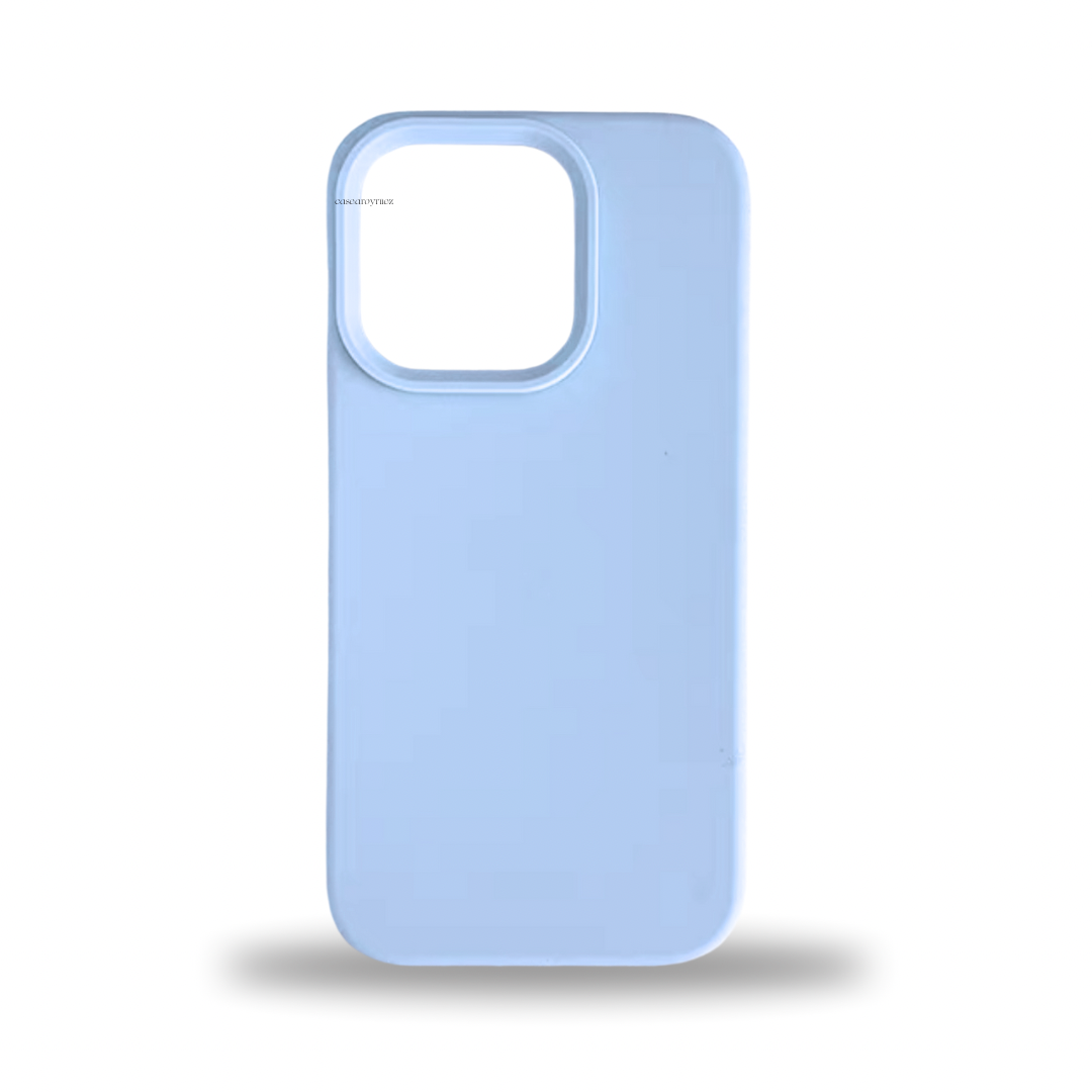 Silicone premium case v.3 (baby blue colors)