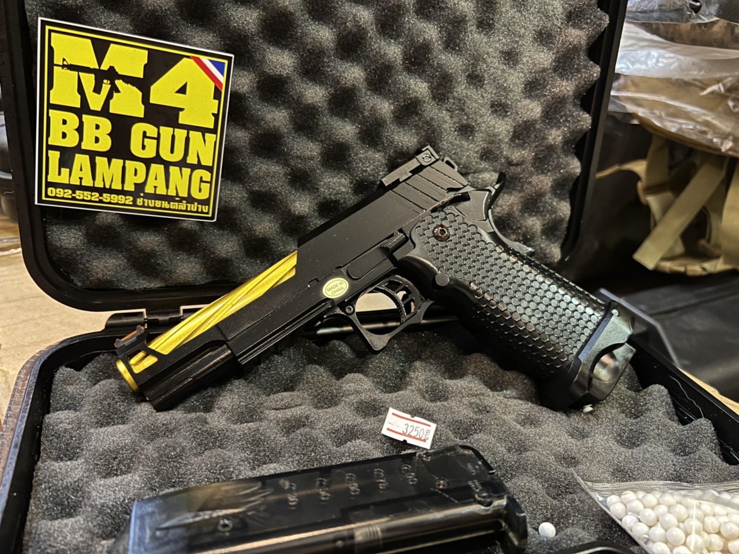 Golden Eagle GE3337 - Hi-Capa 5.1 MEGA ท่อทอง