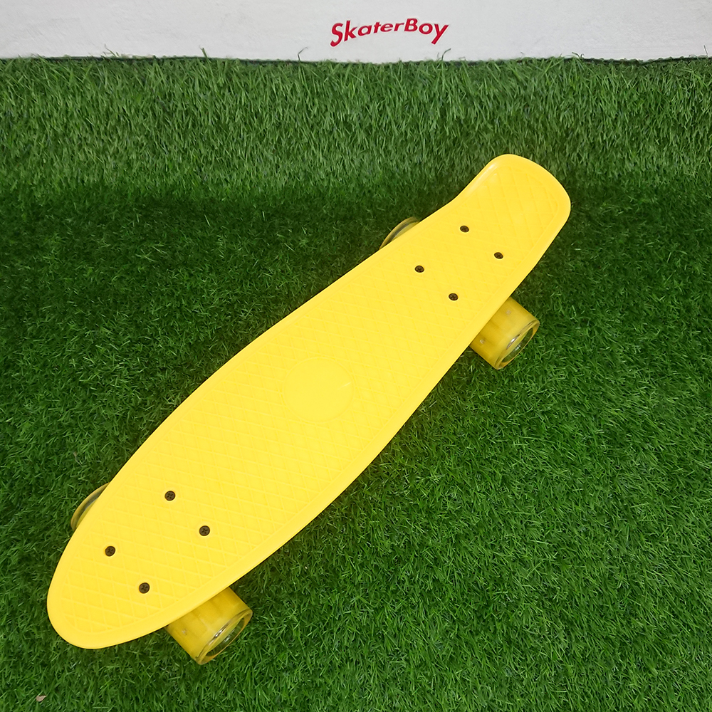 0202 Kid Skateboard ทรงเพนนี ล้อมีไฟ เลือกได้8สี น้ำหนักไม่เกิน 100kg