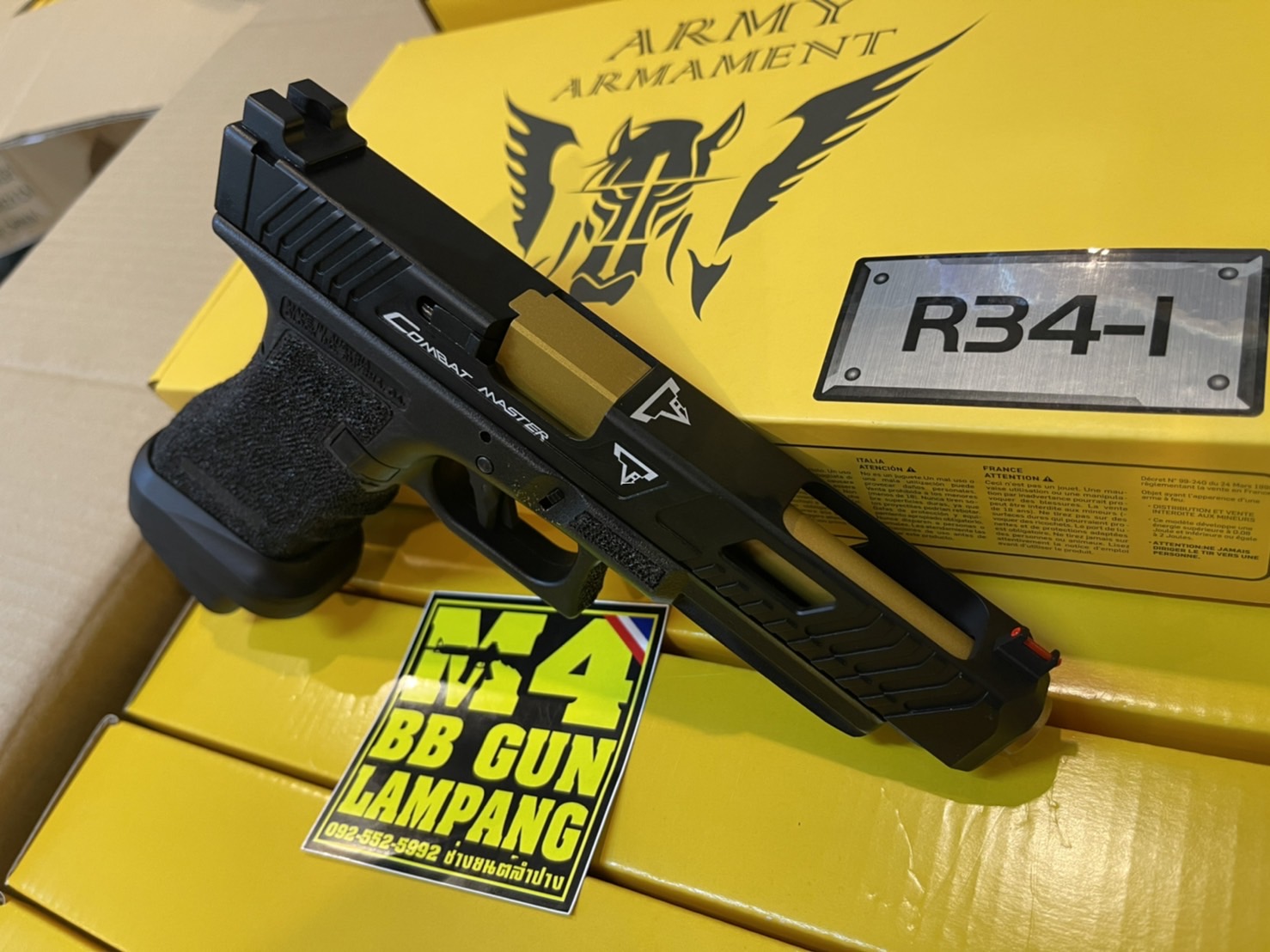 ARMY R34-1 John Wick Combat Master TTI (GLOCK34)