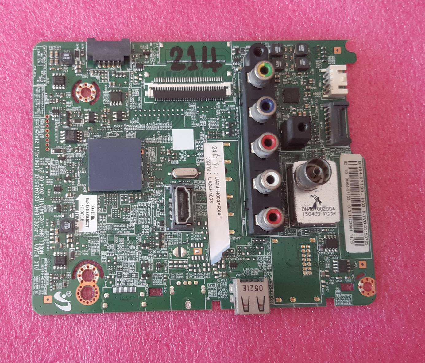 อันที่ 214 Samsung UA24H4003AR ซีสเตร็ม BN41-02104 ดีเทสแล้ว