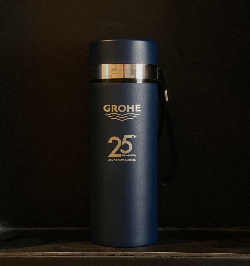 สลักโลโก้บริษัท เลเซอร์โลโก้บริษัท 2 จุด