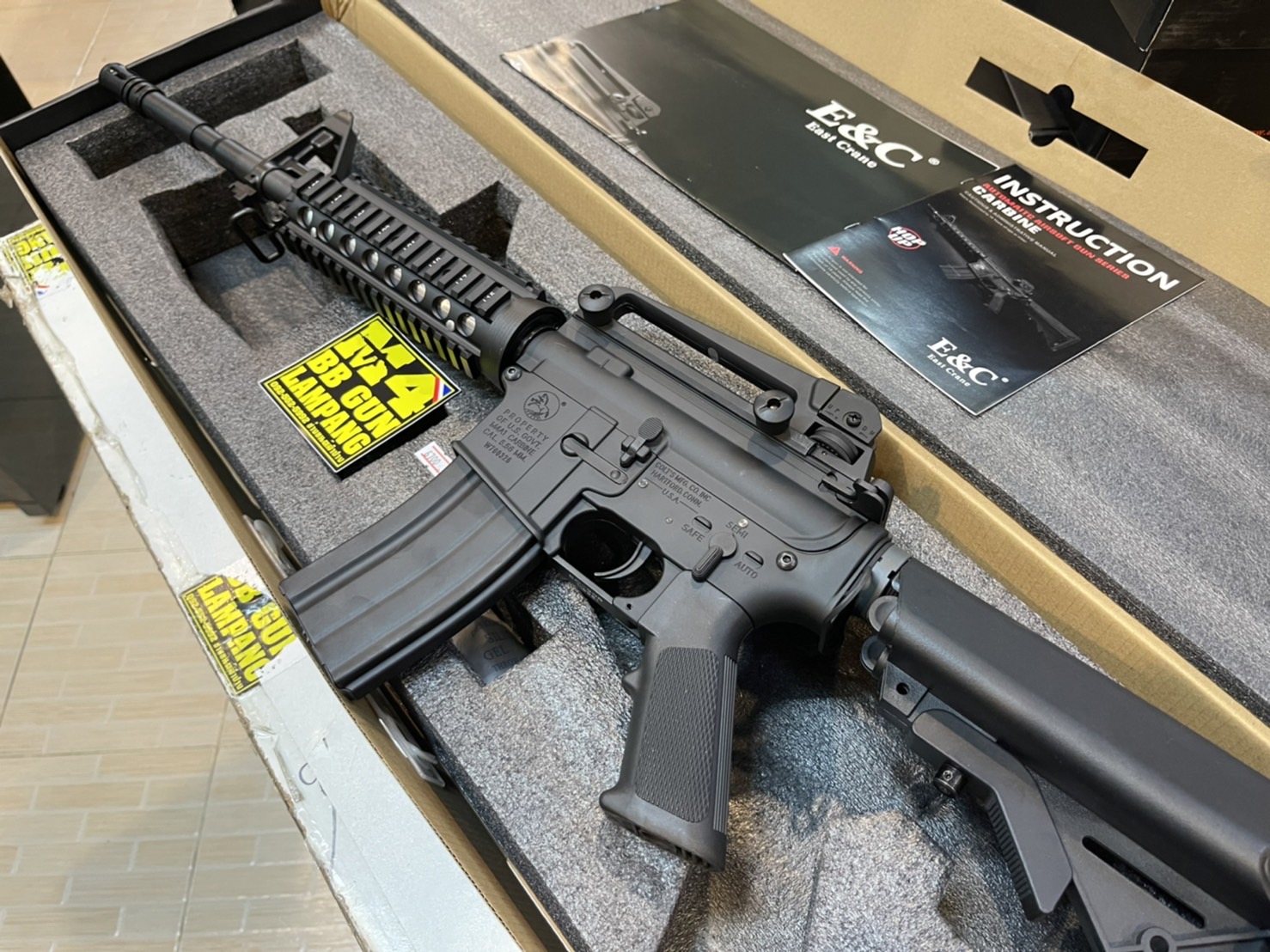 E&C 308 : M4 RIS บอดี้โลหะ