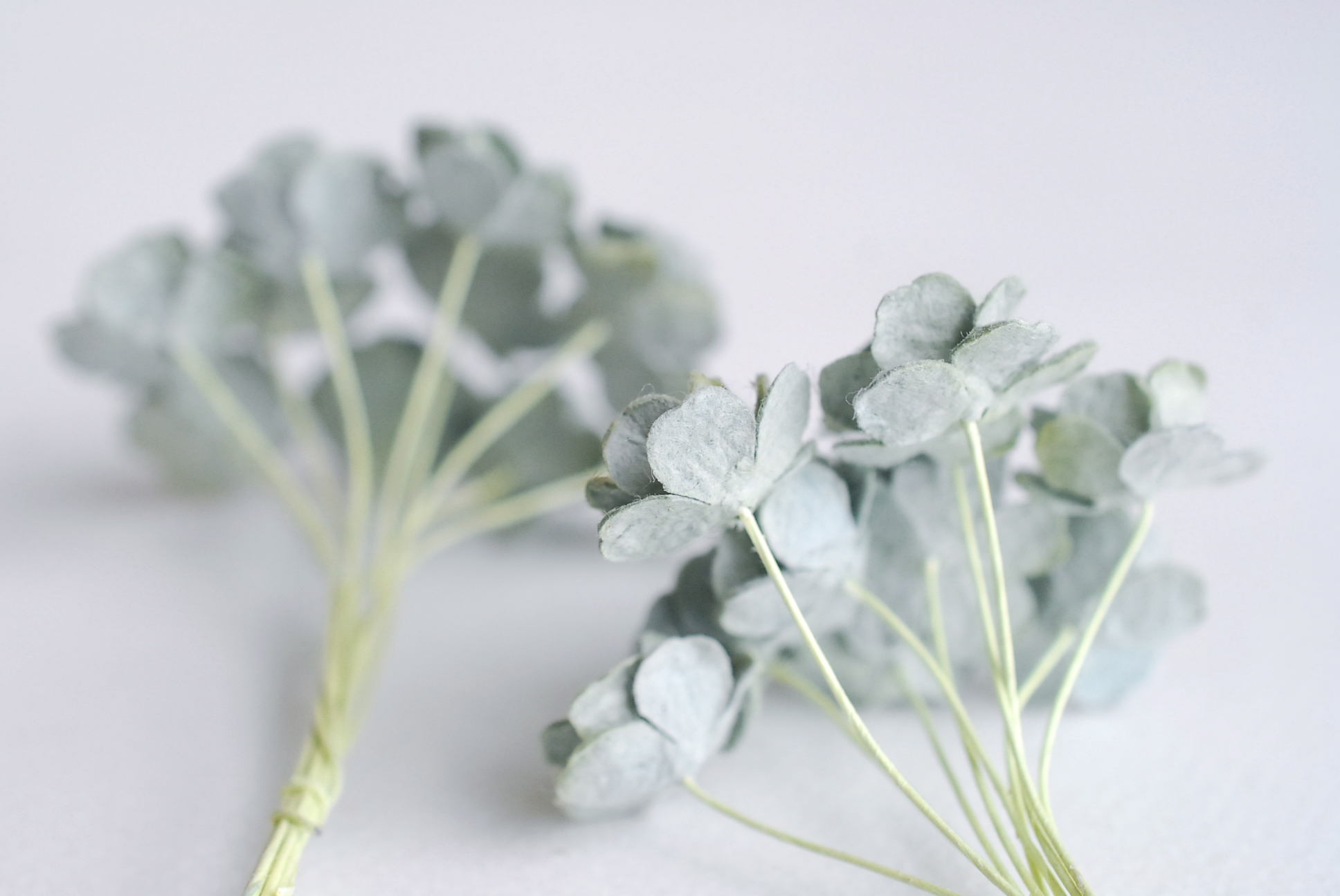 ดอกไม้กระดาษสา ราคาส่ง, ดอกไฮเดรนเยียกระดาษสา ดอกไม้ประดิษฐ์ ตกแต่งงานแต่งงาน ประดิษฐ์ข้อมือเพื่อนเจ้าสาว ขนาด 1.5 cm., สำหรับของชำร่วย, งานแต่งงาน, ดอกไม้ทำข้อมือเจ้าสาว สีเขียวตุ่น จำนวน 100 ดอก Paper flower,100 Pieces mulberry hydenyia, 1.5 cm. pale gr