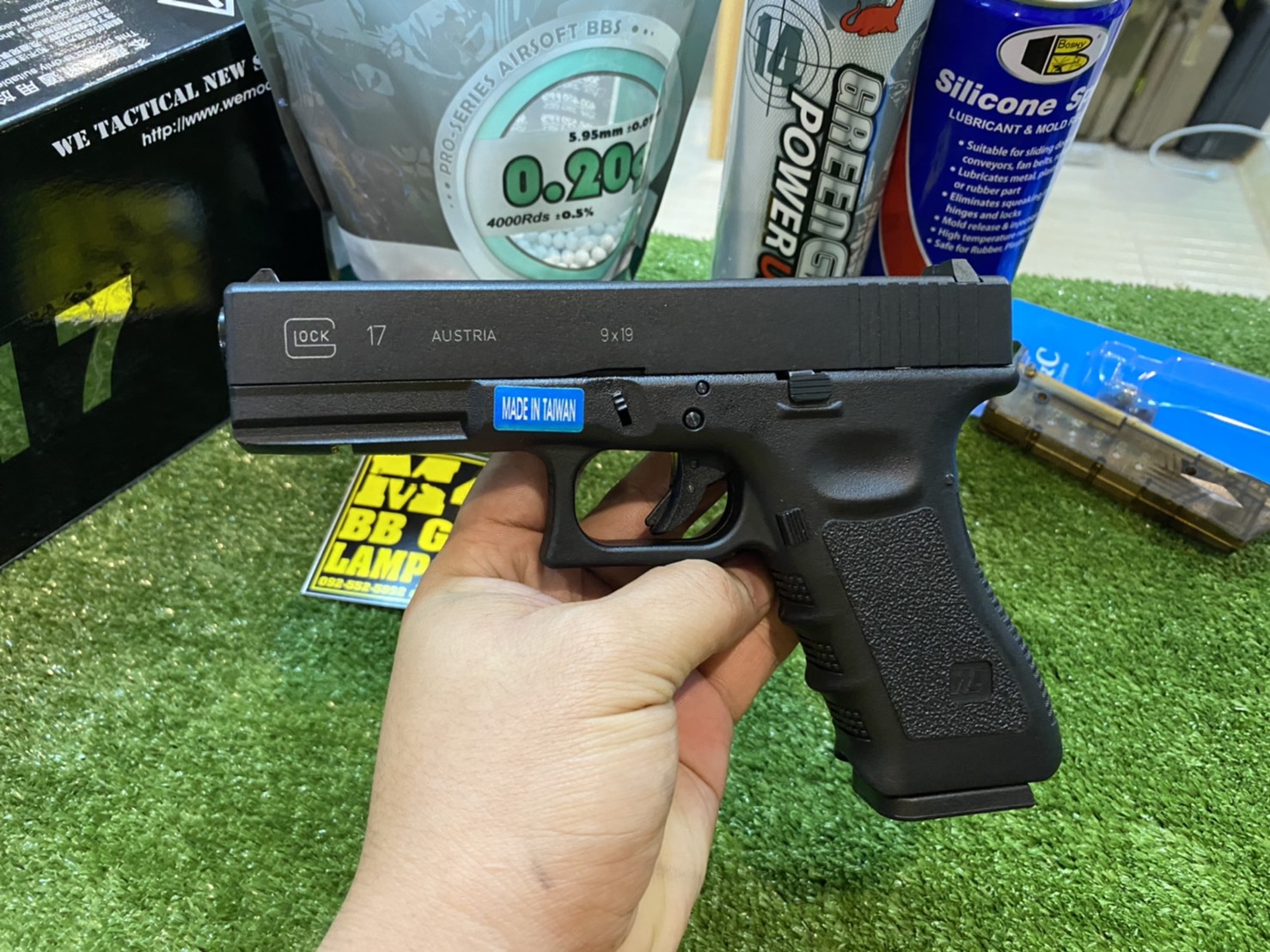 WE Glock17 Gen3 – สีดำ