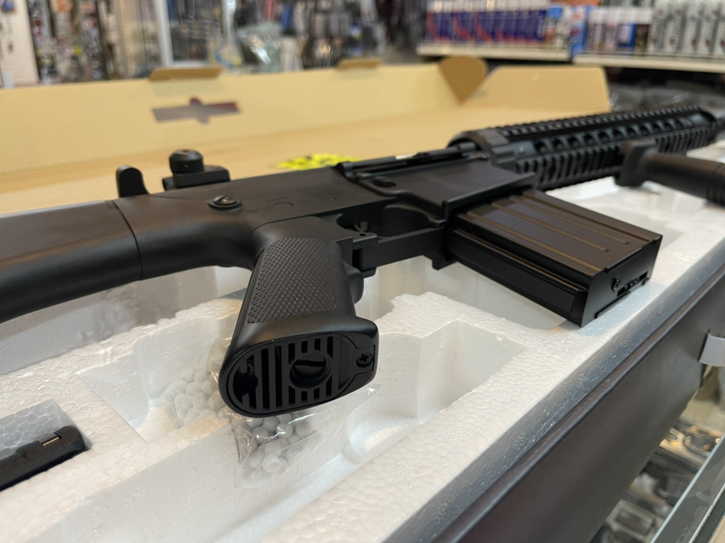 A&K SR25 ASSAULT RIFLE SERIES SR25 สีดำ