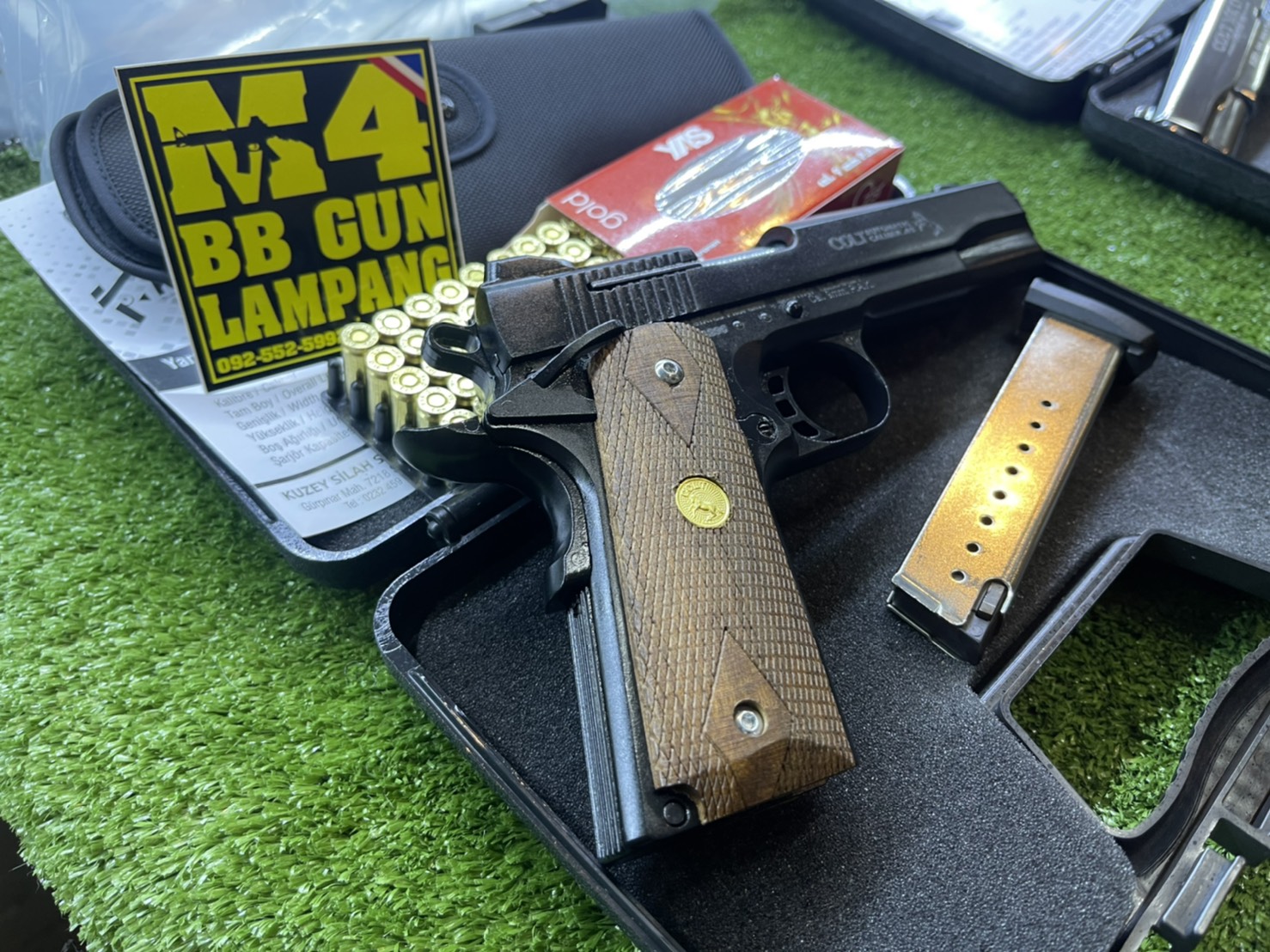 KUZEY M1911 ลาย Series 80 ลำกล้อง 5" ดำ