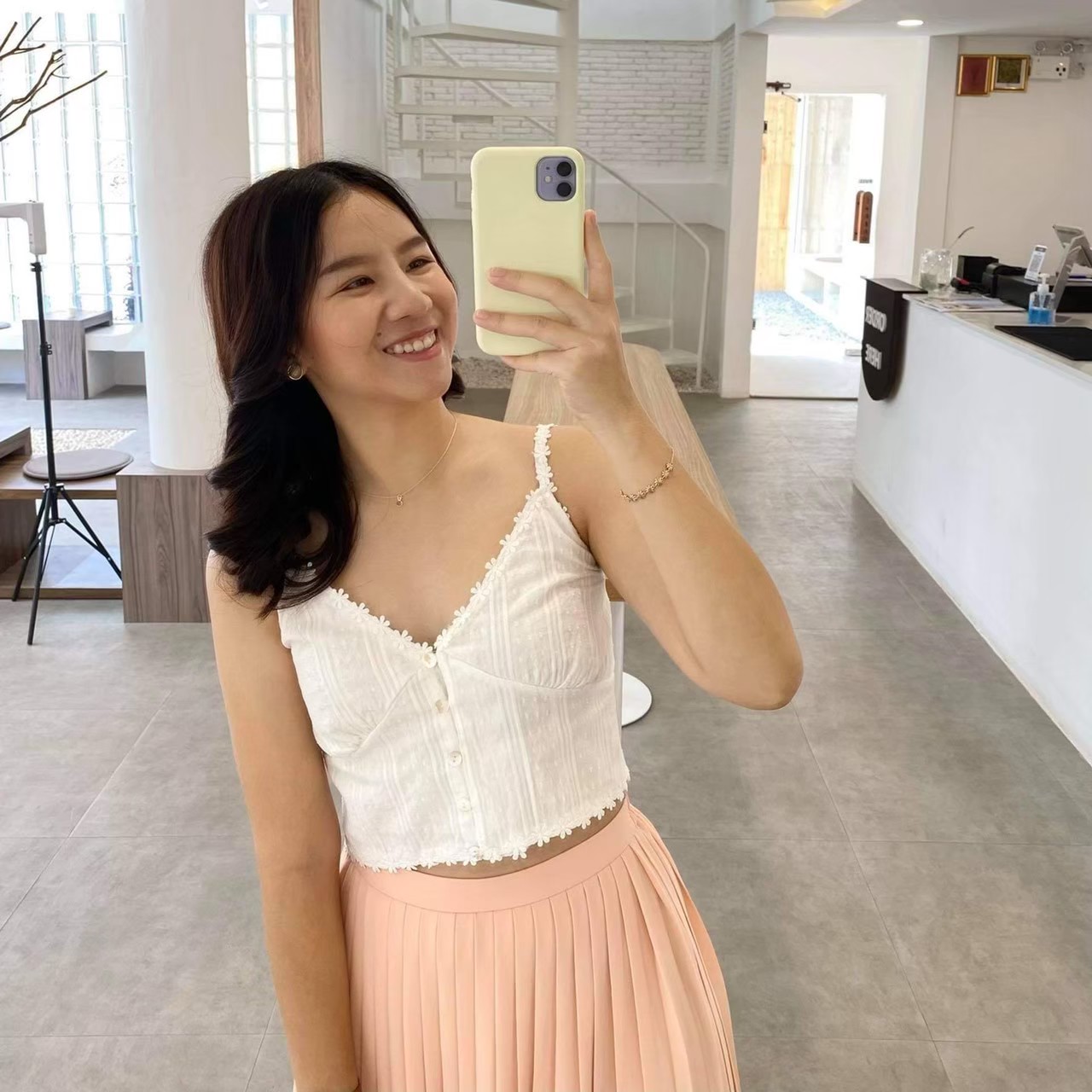 Silicone Case (pastel yellow colors) ** สำรองสี 1 สีกันหมด **