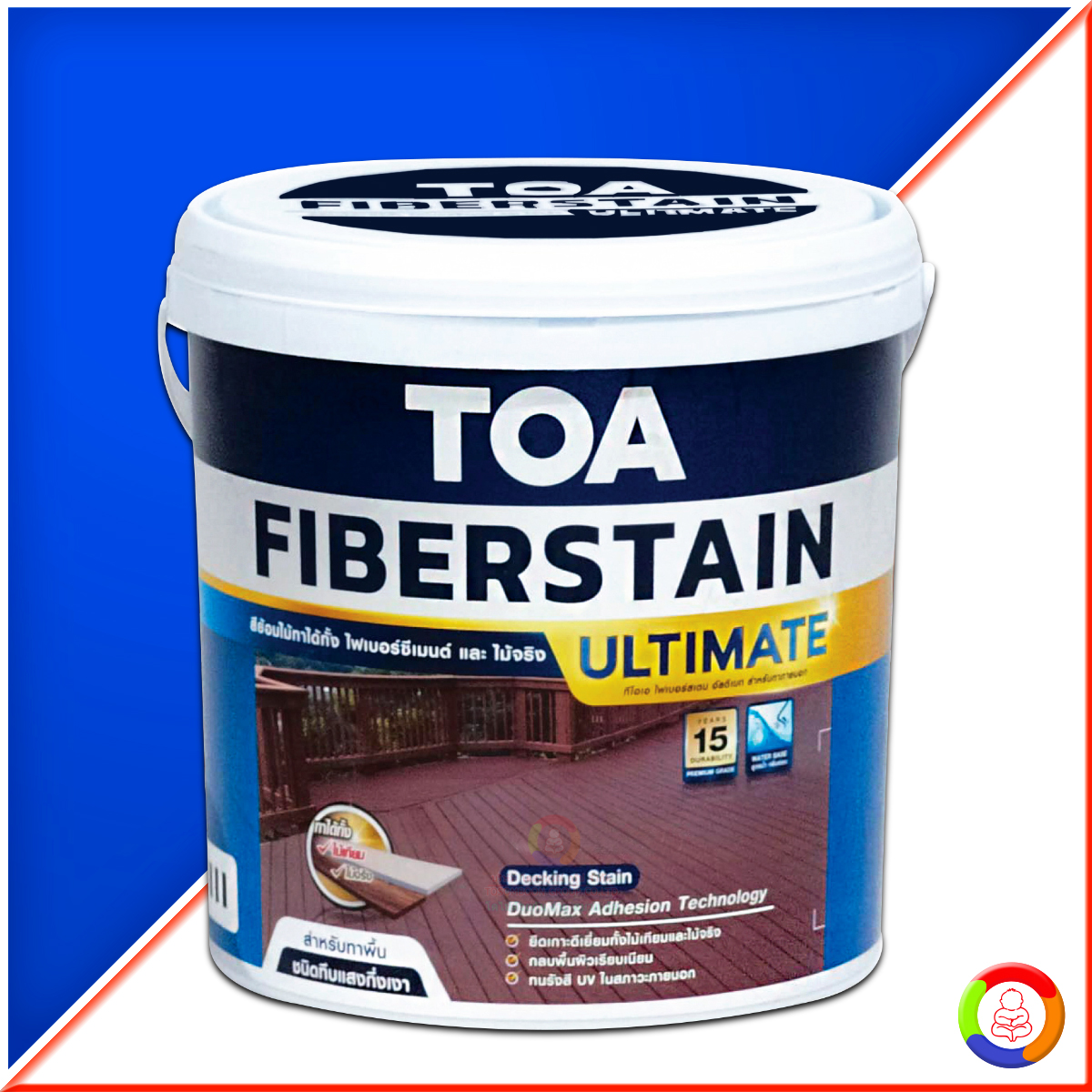 Toa Fiberstain Ultimate Semi-Gloss (สำหรับงานพื้น)