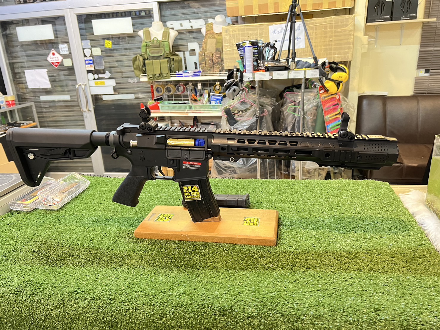 E&C 839 S2 : SAI GRY AR-15 SBR บอดี้โลหะ