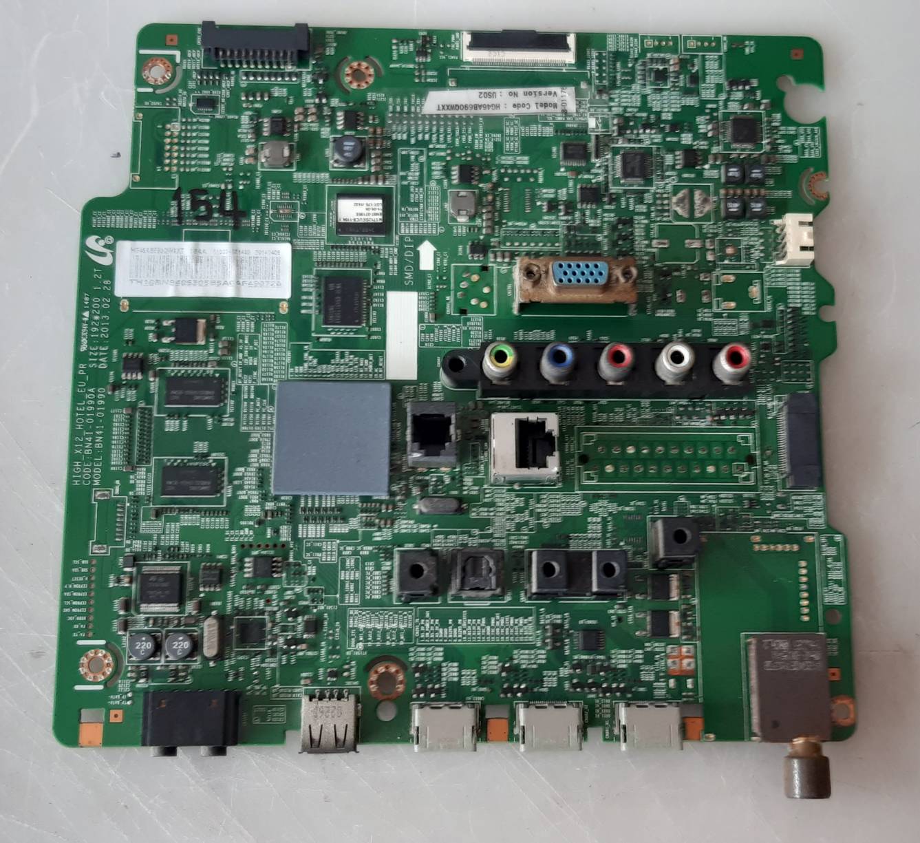 อันที่ 154 Samsung HG46AB690 ซีสเตร็ม BN41-01990A ดีเทสแล้ว