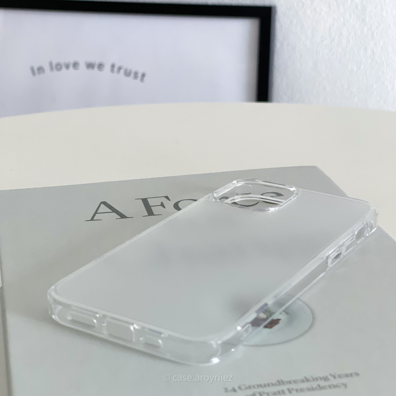 Matt Clear Bumper (Anti-print finger) Gen.2