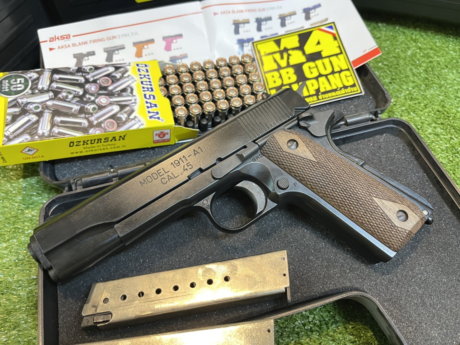 AKSA COLT 1911 ลาย Spring Field สีดำ