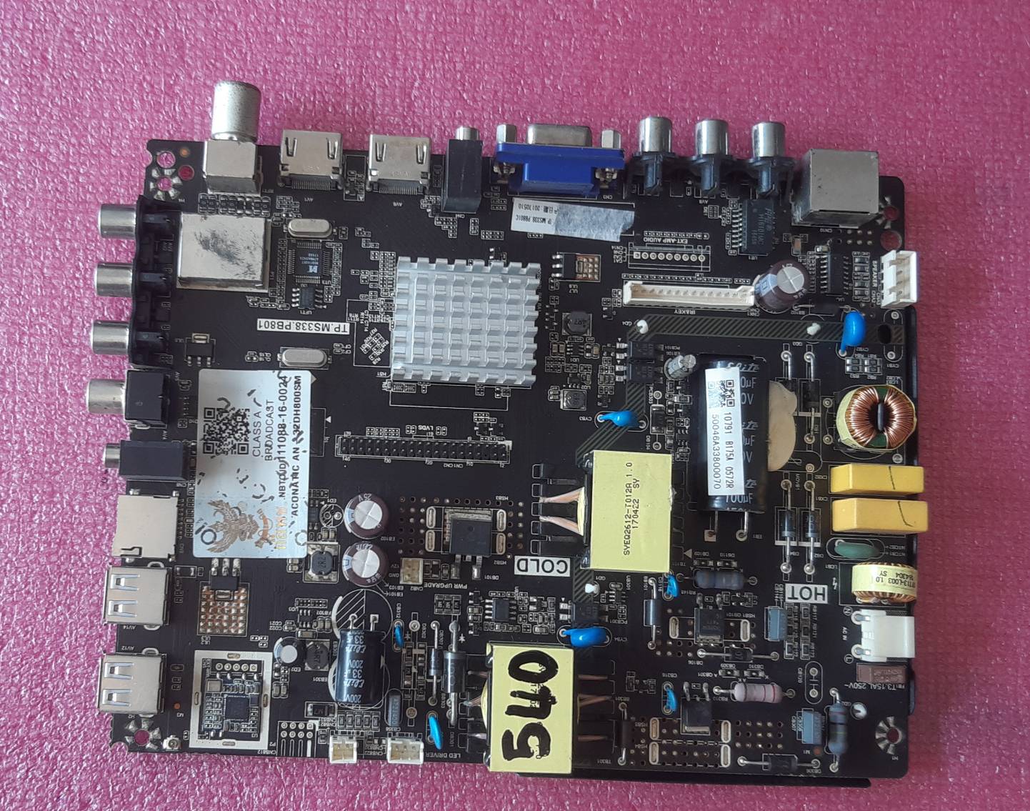 อันที่ 540 ACONATIC AN-32DH800SM ซีสเตร็ม TP.MS338.PB801 ดีเทสแล้ว