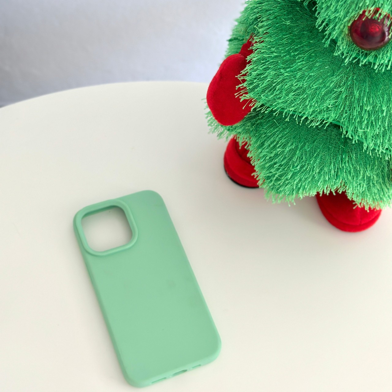 Silicone premium Case v.2 (pastel green colors)