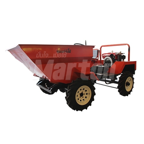 รถดั้มเปอร์จัมโบ้ ขนาด 1,000 ลิตร + เครื่องยนต์ดีเซล Marton 11 Hp