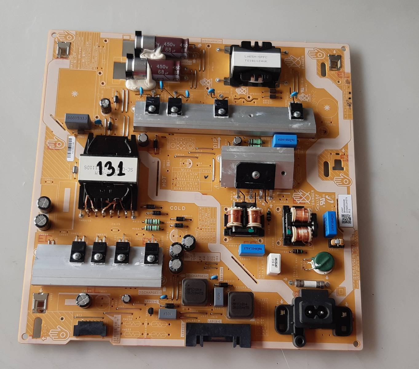 อันที่ 131 Samsung UA55NU7300K ซัฟฟลาย BN44-00932B ดีเทสแล้ว