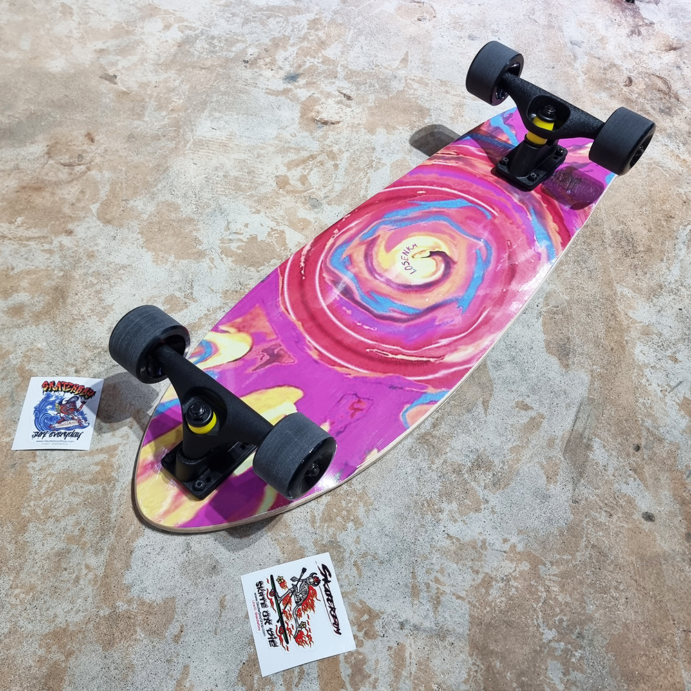 0201 Surf skate บอร์ด32นิ้ว สูงไม่เกิน160-170cm เลี้ยว40องศา พร้อมเล่น